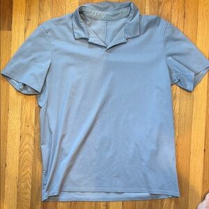 Men's Lululemon Gray Polo Shirt